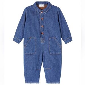 1+ in the family bay Vitis Denim Jumpsuit